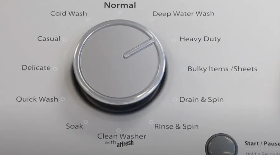 Whirlpool washing machine error codes