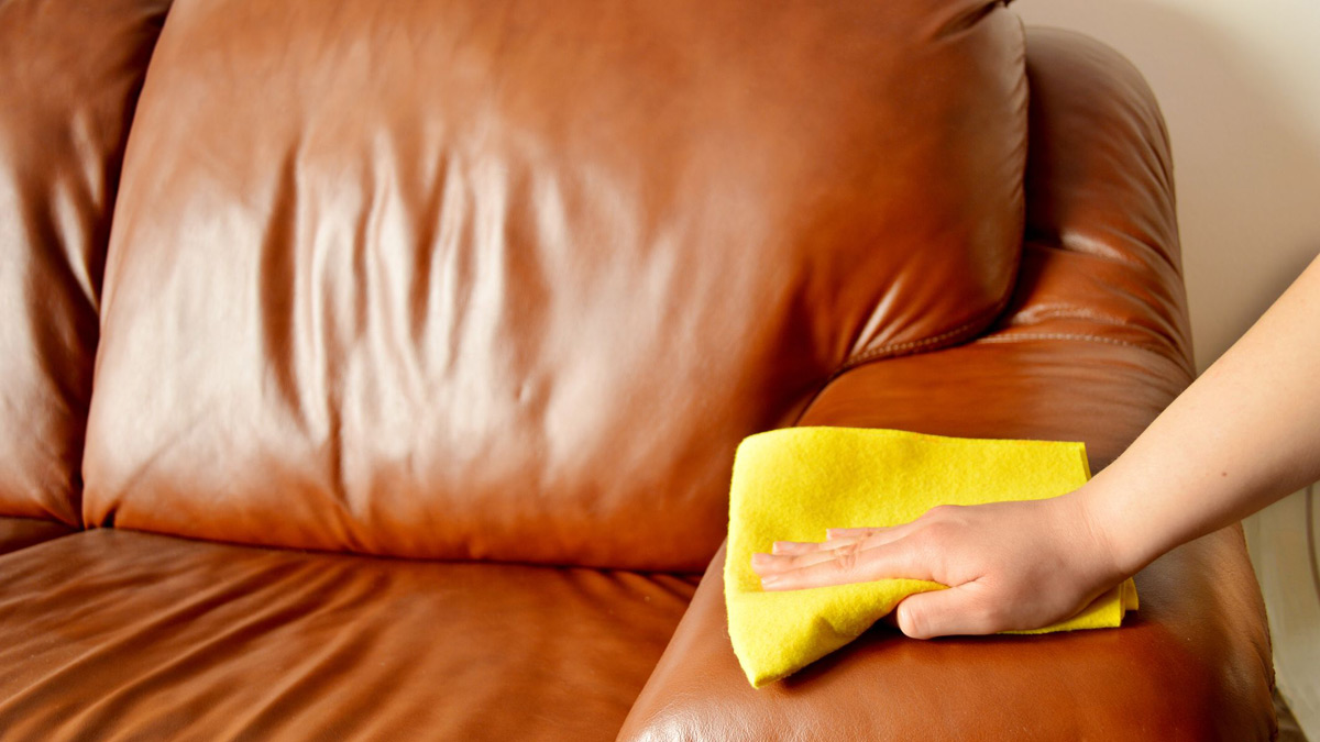 How to clean leather sofa Sanitisation Singapore