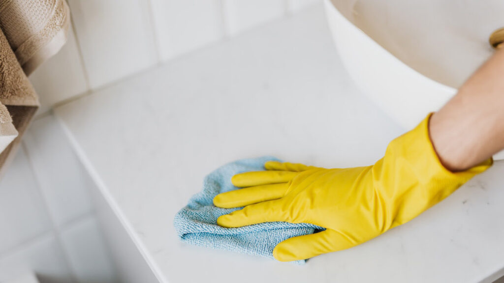 How do you deep clean a dirty bathroom Sanitisation Singapore