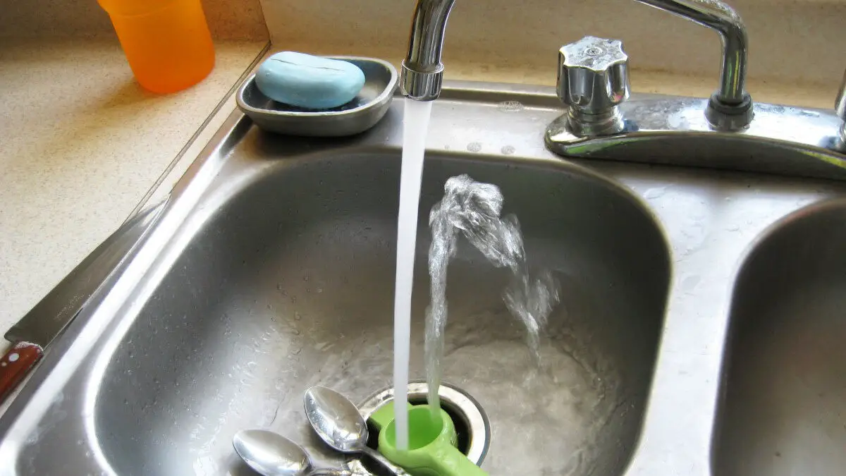 best way to disinfect kitchen sink