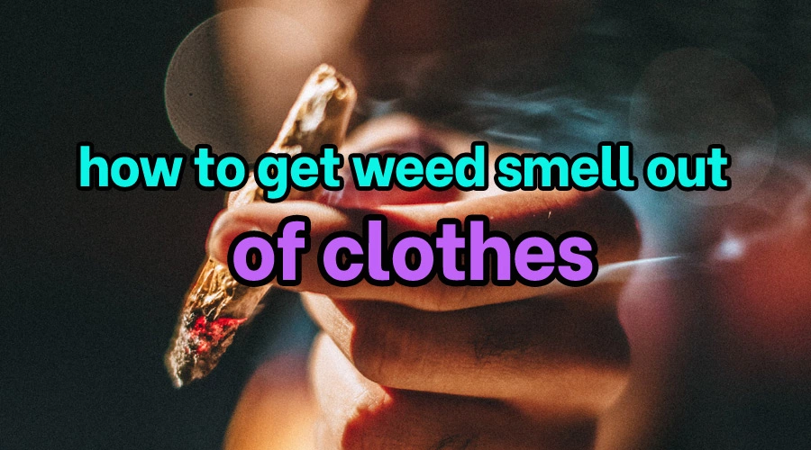 How to get weed smell out of clothes