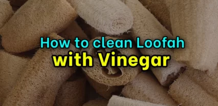 How to Clean Loofah with Vinegar