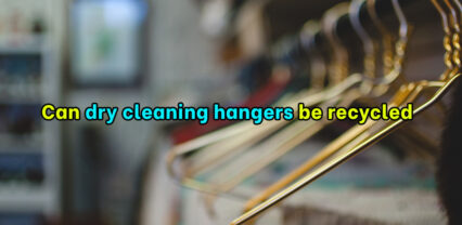 Can dry cleaning hangers be recycled