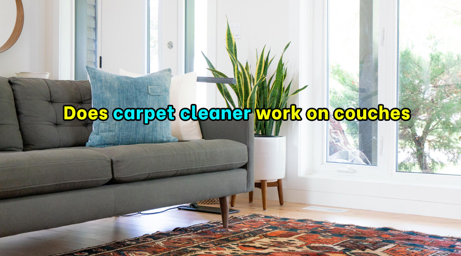 Does carpet cleaner work on couches