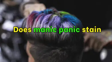 Does manic panic stain