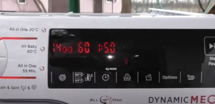 Hoover washing machine error codes